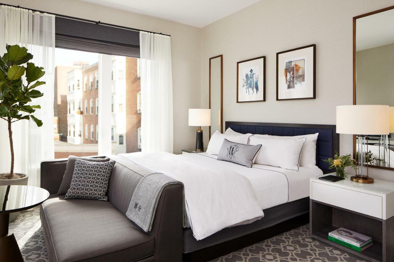 波士顿惠特尼酒店 外观 照片 A bedroom at the Westin